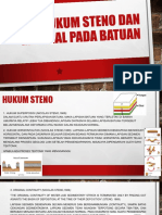 Hukum Steno Dan Mineral Pada Batuan