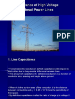 Capacitance of Overhead Power Lines
