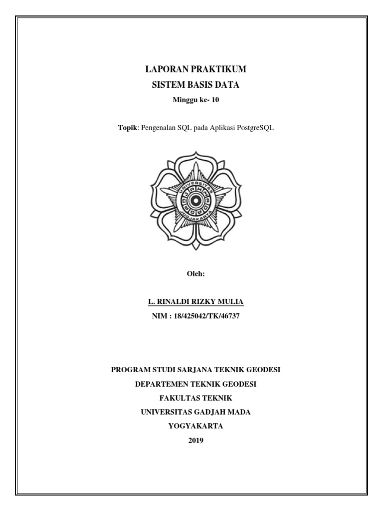 Pengenalan SQL di PostgreSQL | PDF