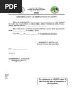 DBM CSC Form No 1 Position Description Forms Revised 2017 Sample | PDF ...