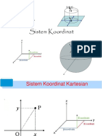 Sistem Koordinat Kartesian, Polar, Silinder, Dan Bola