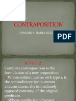 CONTRAPOSITION