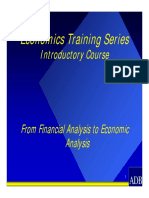 Financial Analysis Economic Analysis 2006