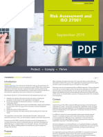 Risk Assessment ISO27001 Sep 19
