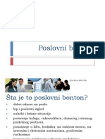 Poslovni Bonton