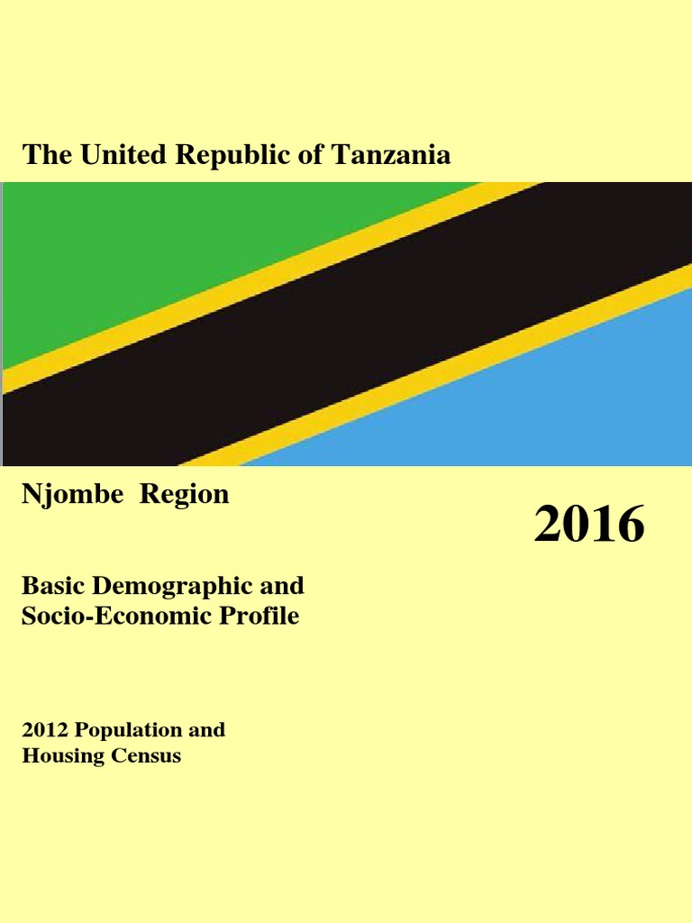 22.njombe Regional Profile PDF PDF