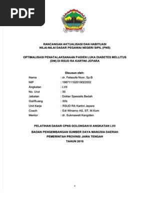 Laporan Aktualisasi Pdf