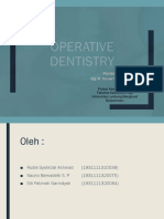 OPERATIVE Dentistry