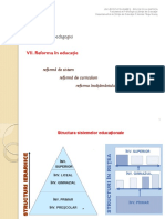Modul VII - Reforma in Educatie PDF