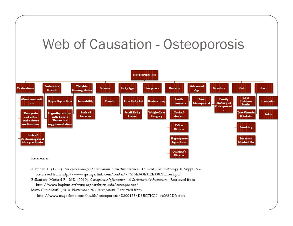 web of causation เบาหวาน definition