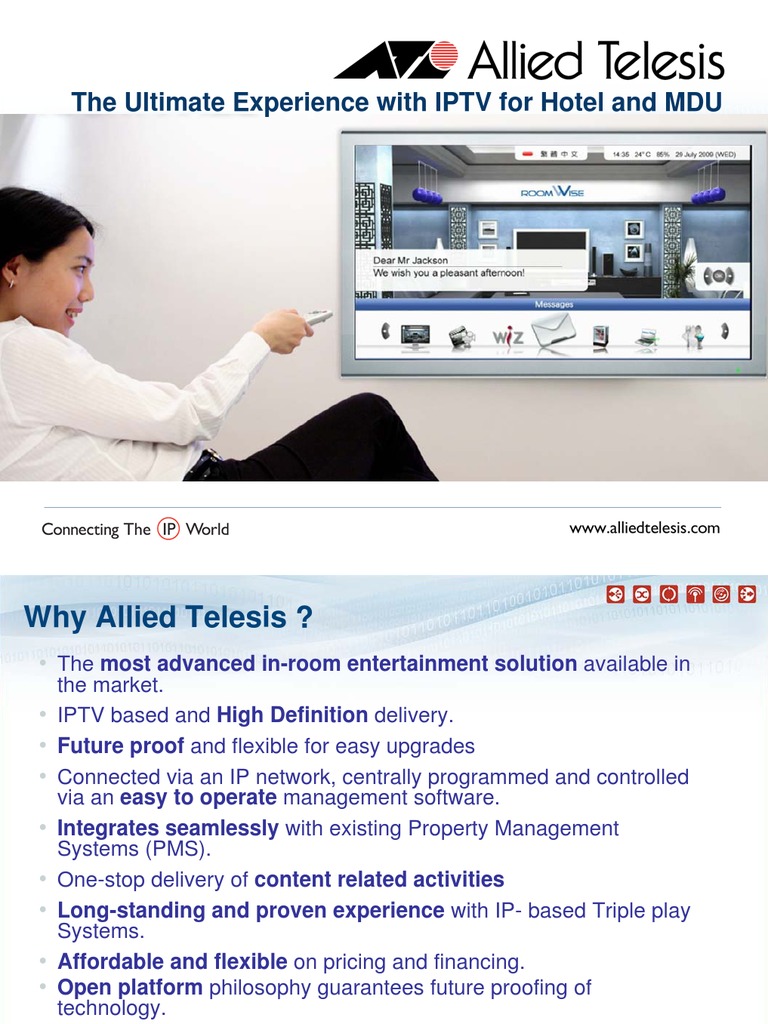 IPTV Solutions for Hotels and MDUs | PDF | Iptv | Video On Demand