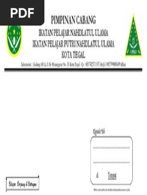 Amplop Pc Ipnu Ippnu Docx