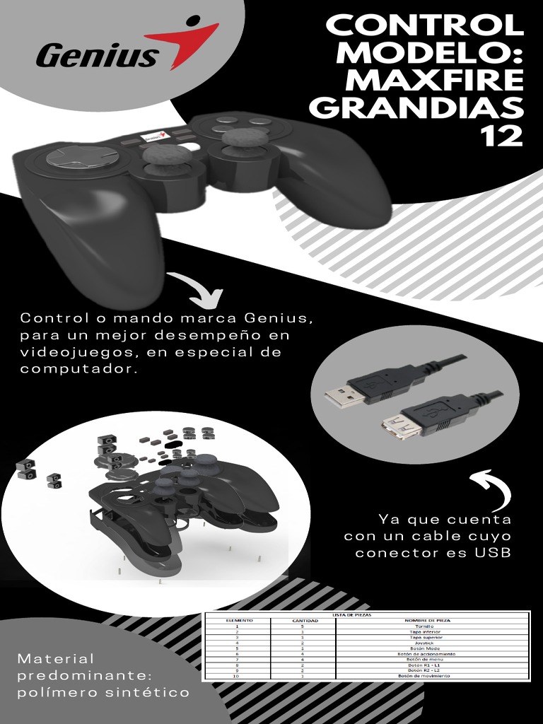 Control Modelo - Maxfire Grandias 12 | PDF