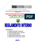 Reglamento Interno 2019