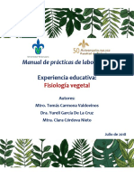 Manual Fisiologia Vegetal 2019 PDF