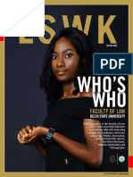 LSWK Who's Who Fol Delsu (Special Edition), Feb 14, 2020