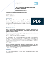 Informe Tecnico Pieza Soilmec SR-50 22-08-2019