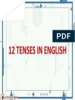 12 Tenses in Englihs