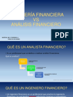 ING. FINANCIERA VS ANALISIS FINANCIERO