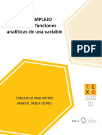 Analisis Complejo - Teoria de La - de Amo Artero, Enrique Ubeda F PDF