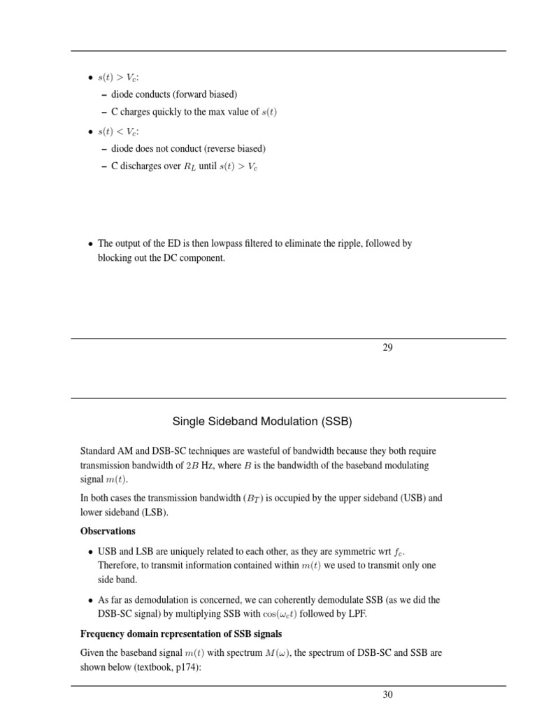 Chap3 - AM-notes Part 2 PDF | PDF | Telecommunications Engineering ...