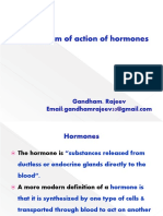 Mech of Action Hormones