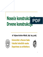 Drvene Konstrukcije-Istorijat