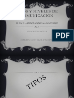 Tipos y niveles de comunicación (1)