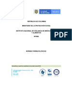 Normas Farmacológicas PDF
