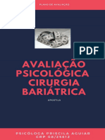 Avaliacao Psicologica para Cirurgia Bariatrica (APOSTILA)