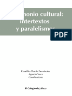 Patrimonio Cultural Intertextos y Parale PDF