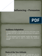 Lec 3 Art of Influencing