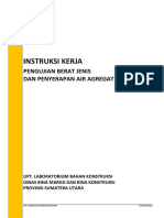 Instruksi Kerja Berat Jenis Halus