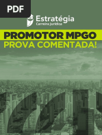 Prova Comentada MP GO