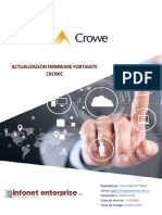 Actualizacion FortiOS Firewall Crowe
