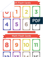 Math Flash Cards 2x3 PDF