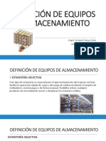 Definición de Equipos de Almacenamiento