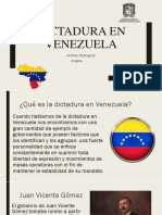 Dictadura en Venezuela (1)