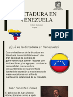 Dictadura en Venezuela