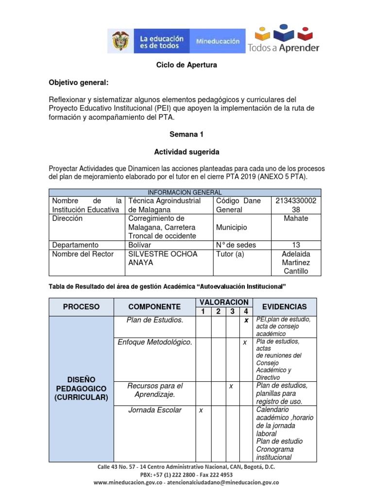 Analisis de Los Componentes Evaluados en El Anexo 5 | PDF | Evaluación ...