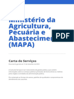 Cartadeservicos - Ministeriodaagricultura Pecuariaeabastecimento Mapa PDF