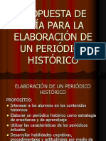 Guía para La Elaboración de Periódico Histórico ENSM07