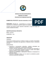 PROYECTO - MATEMATICA