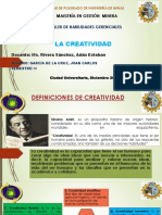 Creatividad - Garcia de La Cruz
