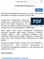 Condomínio Residencial Damasco em Campo Grande, MS (67) 3324