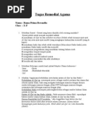 Download Tugas Remedial Agama by sesilz SN44966565 doc pdf