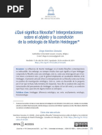 ZARAZÚA, Diego Martinez... ¿Qué Significa Filosofar Interpretaciones