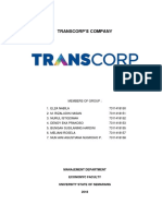 English Task About Transcorp