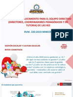 Taller de Fortalecimiento en RVM 220-2019