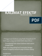 Kalimat Efektif